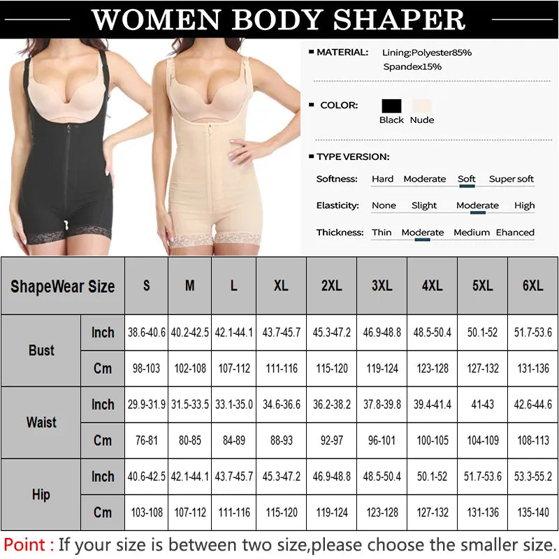 Fajas Reductoras Latex Body Shaper Levanta Cola Post Parto Surgery Girdle Slimming Underbust Corset Butt Lifter Waistrainer US