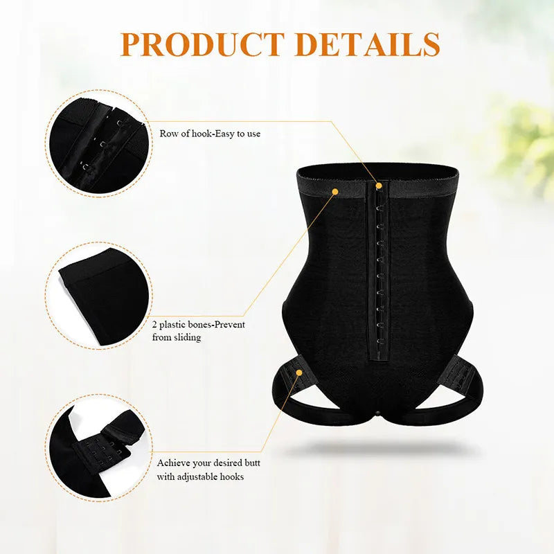 AfruliA Sexy Butt Lifter Control Panties Booty Seamless Shapewear Slimming Underwear High Waist Trainer Body Shaper Fajas Girdle