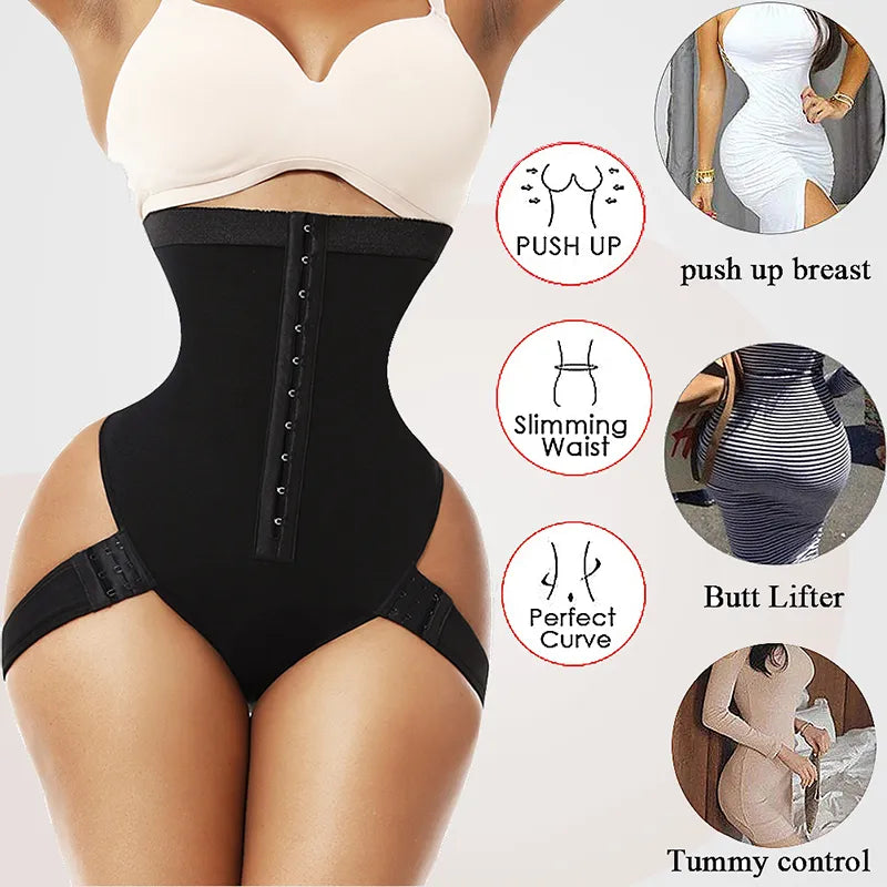 AfruliA Sexy Butt Lifter Control Panties Booty Seamless Shapewear Slimming Underwear High Waist Trainer Body Shaper Fajas Girdle