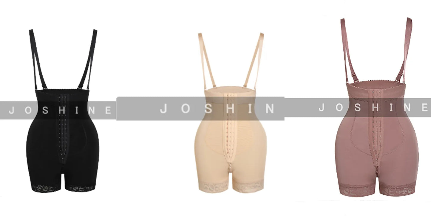 Women High Waist Tummy Control Shaperwears With 3 Hooks Butt Lifter Shorts Waist Trainer Slimming Shaper Underwear Fajas
